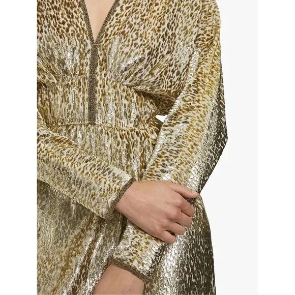 forte forte metallic dress Forte Forte Laminated long dress